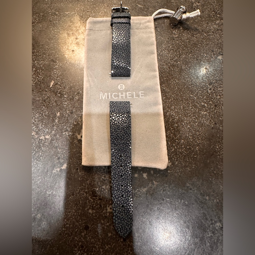Michele Galuchat Stingray 18mm Watch Band